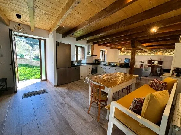 Casa de la abuela Concha en Cármenes, León