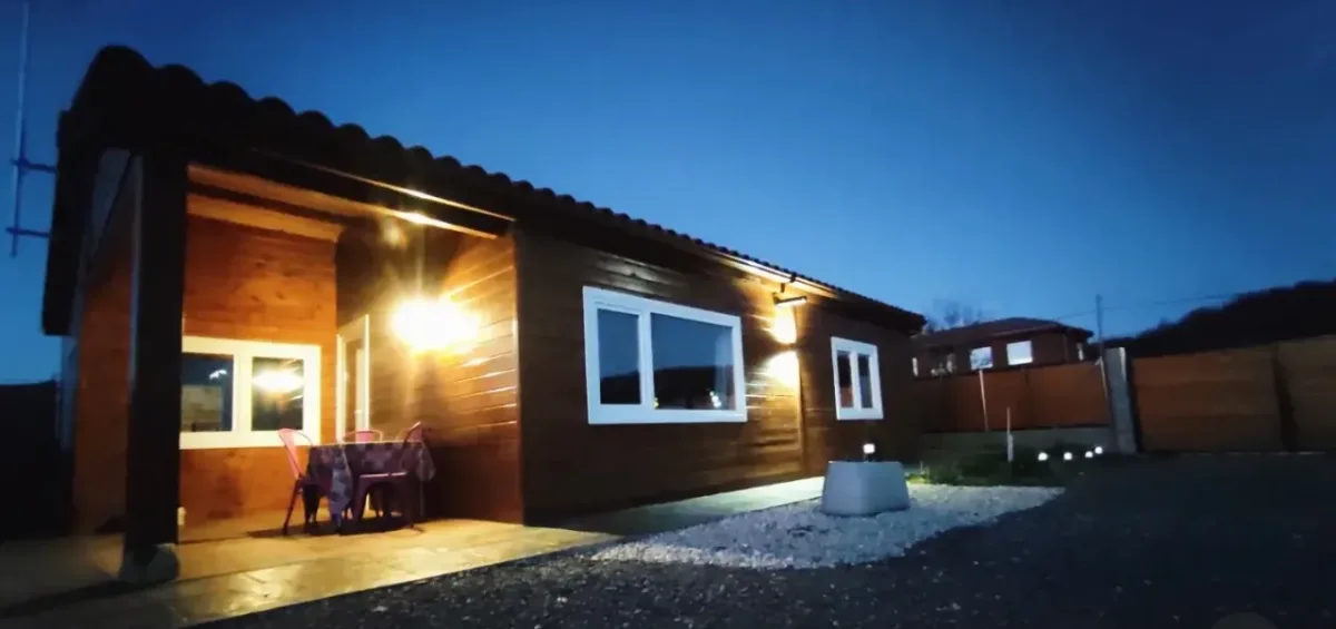 Las cabañas de Tino en Cimanes del Tejar, León