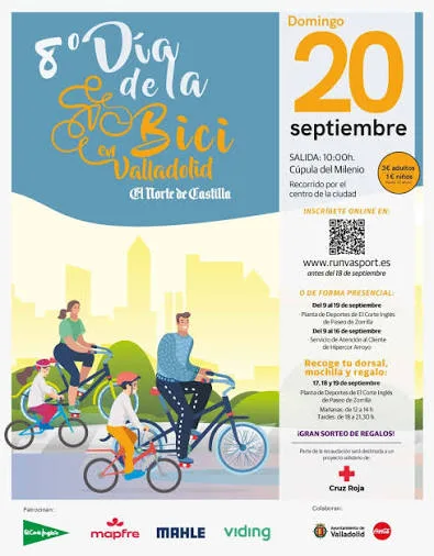 8º Día de la Bici en Valladolid 2026
