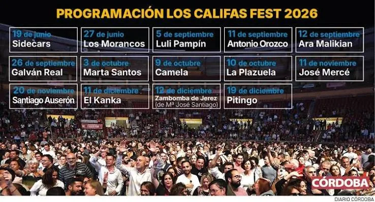 Grandes Conciertos de Otoño Los Califas 2026