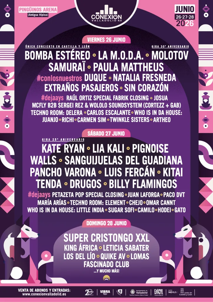 Conexión Valladolid Festival 2026: Edición Ciclo 8 en Valladolid