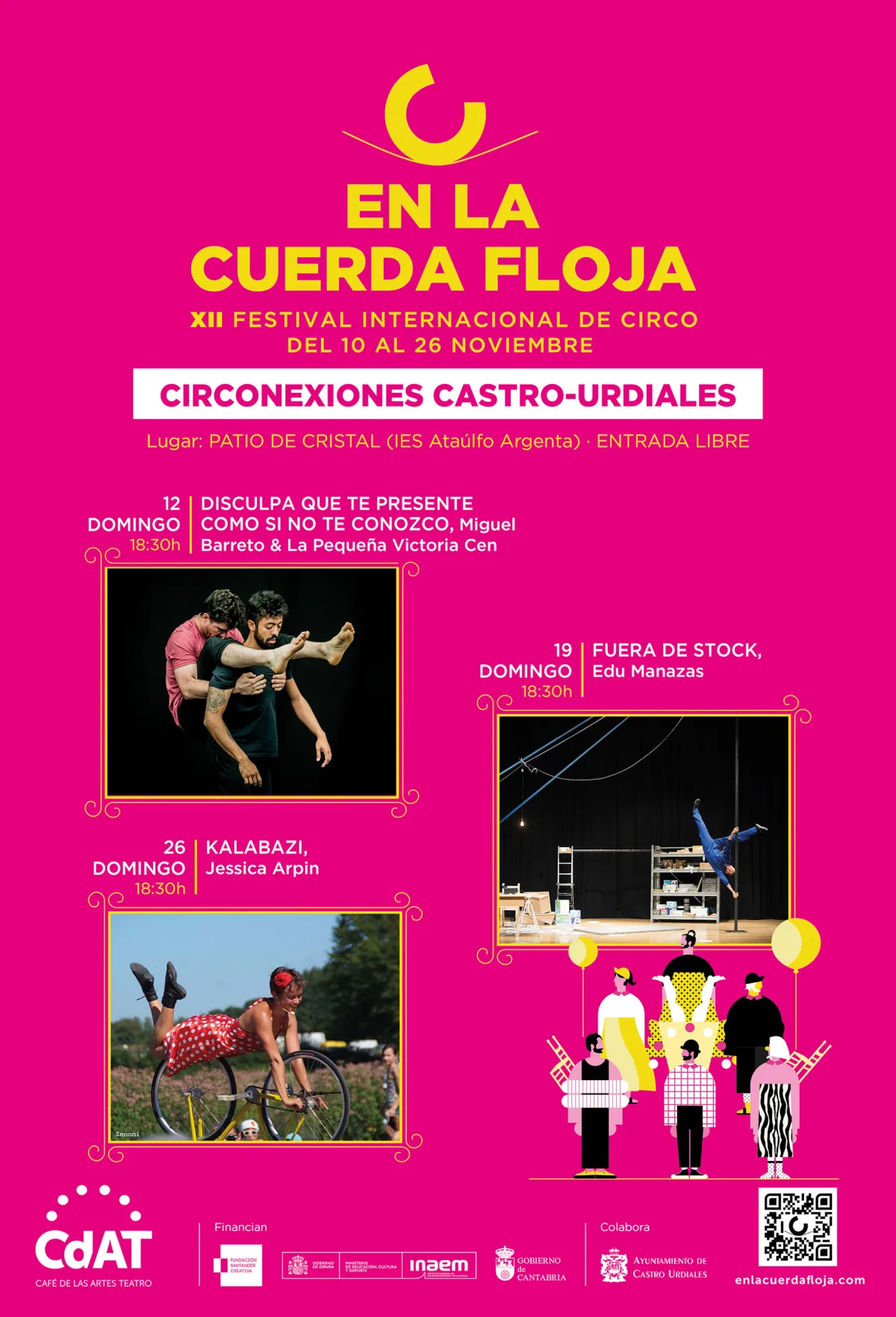 Festival Internacional de Circo de Cantabria "En la Cuerda Floja" 2026 en Santander