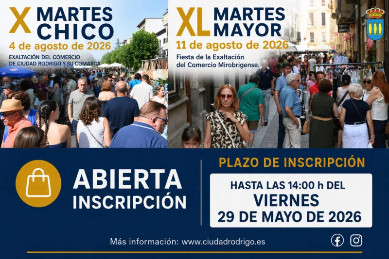 Foto 2 de Martes Mayor 2026 en Ciudad Rodrigo: Mercado y Fiesta Regional