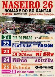 Romaxe do Bo Xantar do Naseiro 2026 en Viveiro