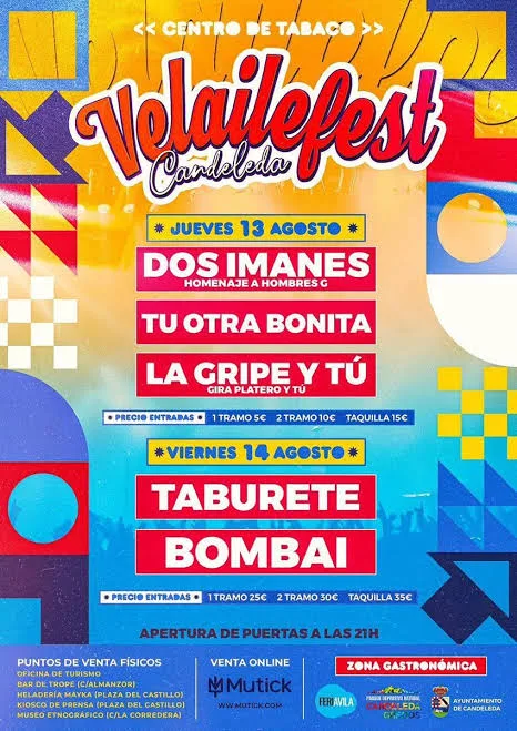 Velailefest Candeleda 2026: Música y Sabor en Gredos